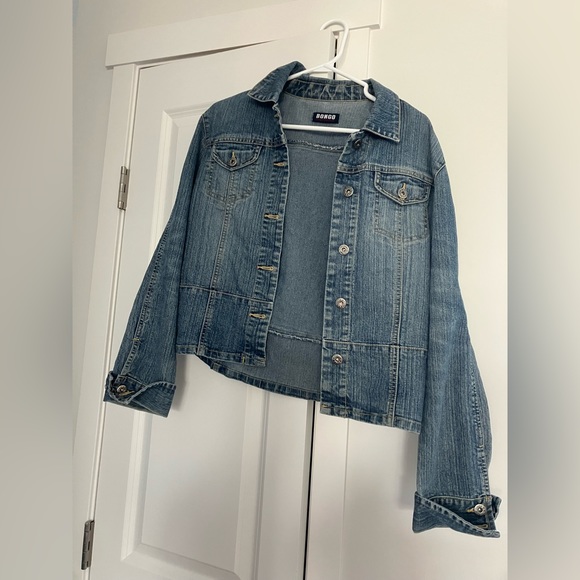 Y2K Bongo Denim Jacket Sz 5 - Picture 2 of 6
